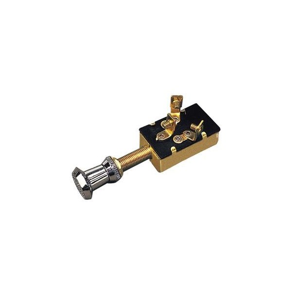 Sea Dog® - 12 V DC 15 A 3-Position Off/On/On 1-Circuit SPST Push-Pull Switch