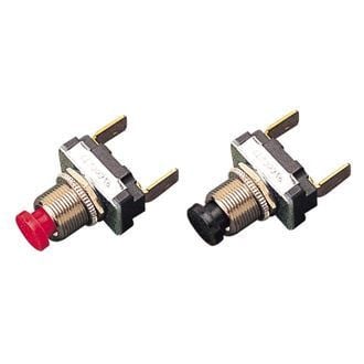Sea Dog® - 12 V DC 15 A On/Off Red SPST Push Button Horn Switch