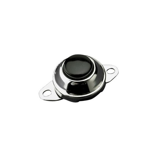 Sea Dog® - 12 V DC 12 A (On)/Off Chrome Plated Brass Push Button Horn Switch