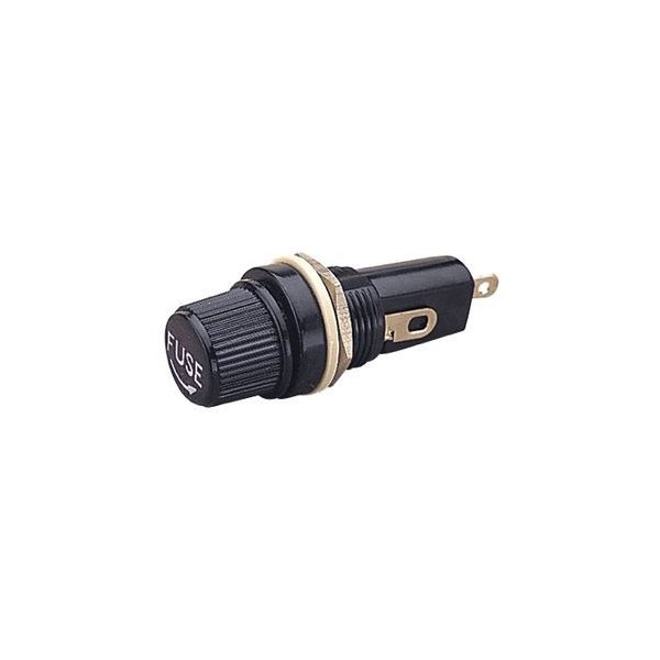 Sea Dog® - 7/16" AGC Black Fuse Holder with Screw-On Cap, Display