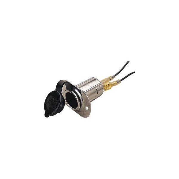 Sea Dog® - 16 A 12 V Stainless Steel Power Socket with Molded Cap
