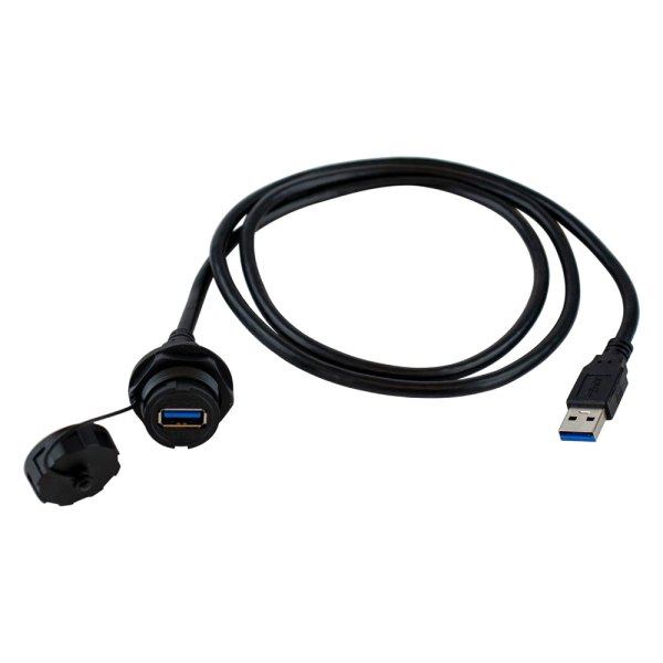 Sea Dog® - Male to Female 12/24 V USB Extension Cord