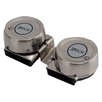 Sea Dog® - 8" 111 dB Stainless Steel Cover Twin Mini Compact Horn