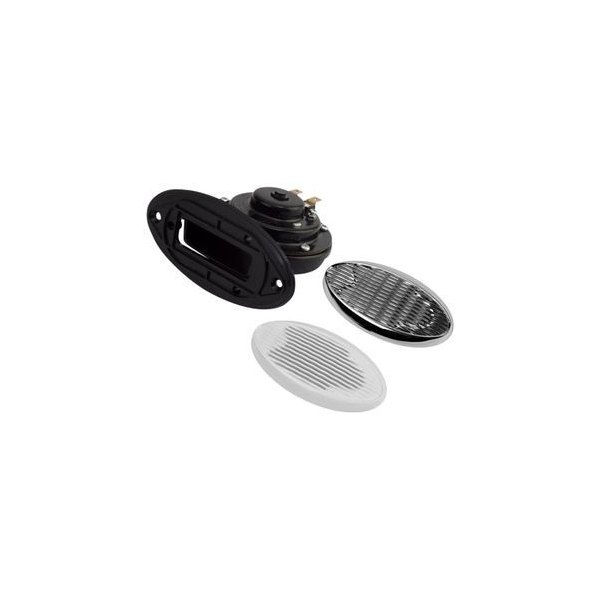Sea-Dog 431210-1 Drop-In V.1 Hidden Horn with Grills 
