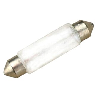 Sea Dog® - 1.56"L 12V DC 15W 12CP White Festoon Base Incandescent Light Bulb