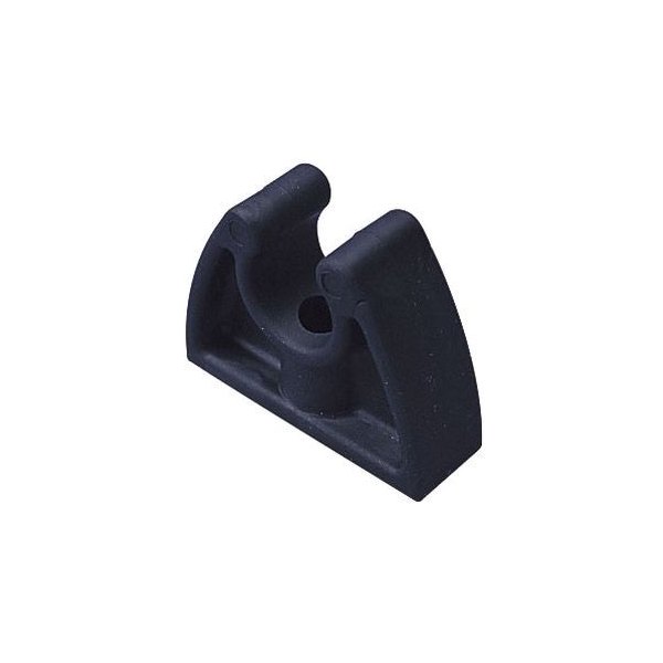 Sea Dog® - Black Rubber Pole Storage Clip for 3/4" D Poles, 1 Piece