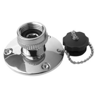 Sea Dog® - 1-1/2" I.D. Chrome Plated Brass/Nylon Replacement Cap
