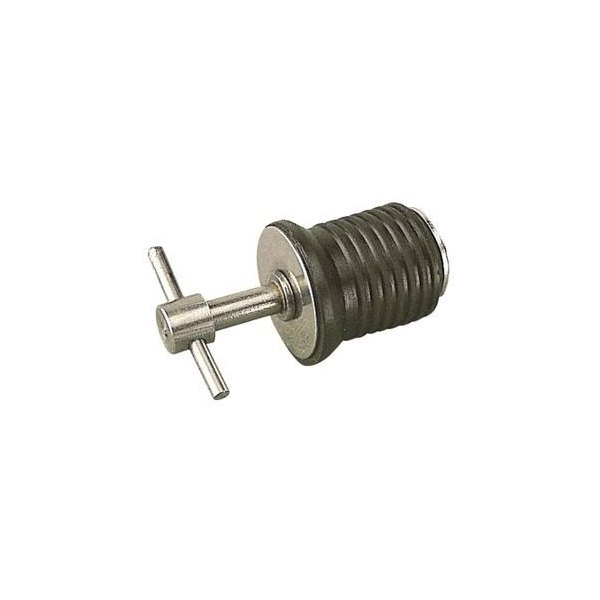 Sea Dog® - 1" D Stainless Steel/Nitrile T-Handle Drain Plug, Display