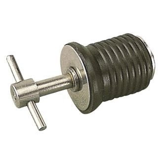 Sea Dog® - 1" D Stainless Steel/Nitrile T-Handle Drain Plug, Display