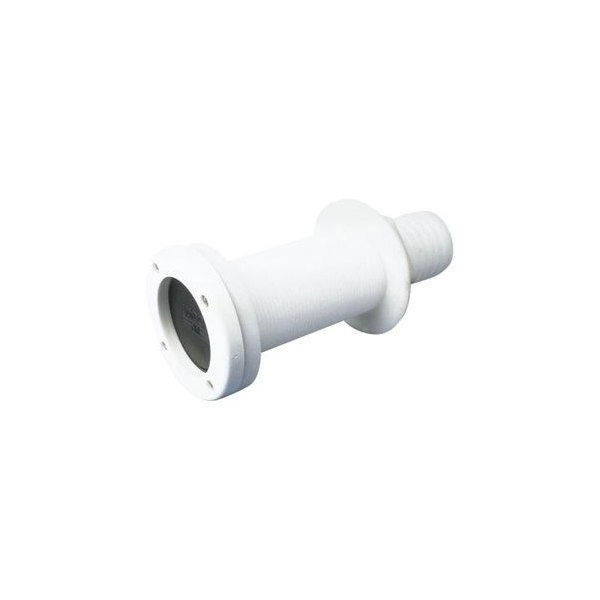 Sea Dog® - Acetal Injection Molded Thru-Hull for 1-1/2" Hose with Scupper Valve