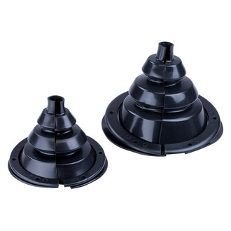 Sea Dog® - 9/16" O.D. x 5-1/2" L Black Rubber/Nylon Motor Split Cable Boot