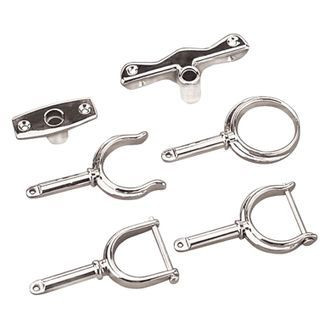 Sea Dog® - 1/2" I.D. x 2-1/4" L Chrome Plated Die Cast Zinc Oarlock