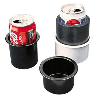 Sea Dog® - 2-7/8" D x 3" H Black Flush Mount Drink Holder