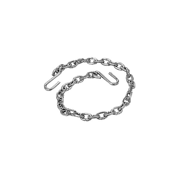 Sea Dog® - Class ll 42-1/2" L x 1/4" D Zinc-Plated Steel Safety Chain with S-Hooks