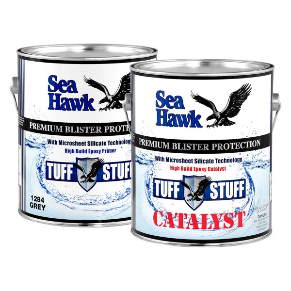 Sea Hawk Paints® - Tuff Stuff™ 2 qt Gray Epoxy Two Component Primer Kit