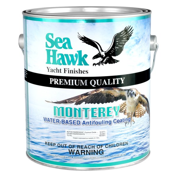 Sea Hawk Paints® - Monterey™ 1 qt Dark Blue Water Based Antifouling Paint