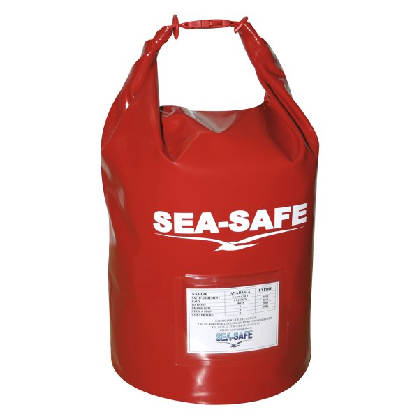  Seasafe® - Red 8-Person Grab Bag Complete Kit