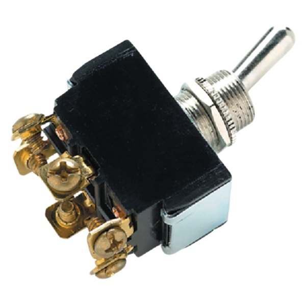 Seachoice® - 12/125/250 V AC 10/20/25 A On/On DPDT Toggle Switch with 6 Screws