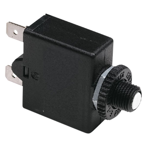 Seachoice® - 10 A Mini Push Button Reset Single Pole Circuit Breaker