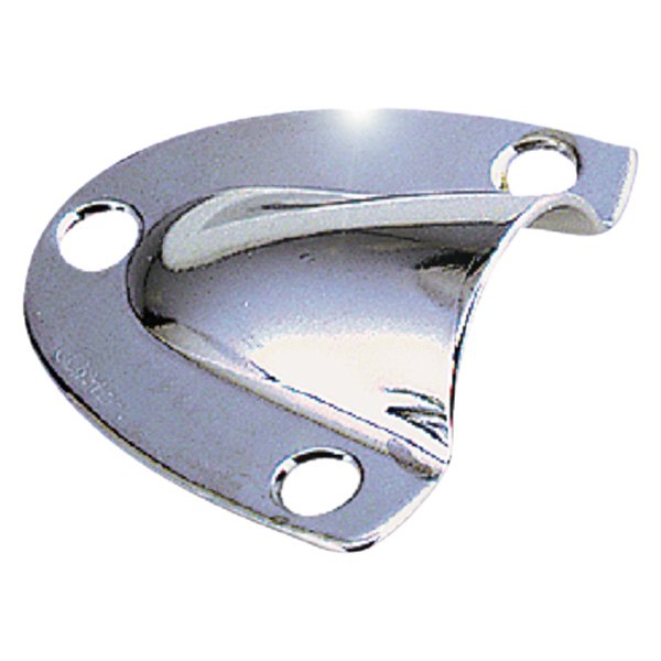Seachoice® - 1-21/32" L x 1-3/4" W x 7/16" H Polished Stainless Steel Clam Shell Vent