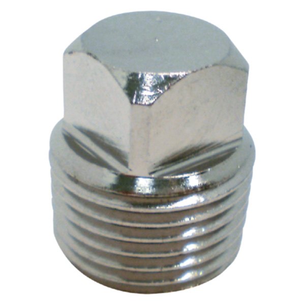Seachoice® - 1/2" NPT Brass Chrome Plated Square Head Drain Plug