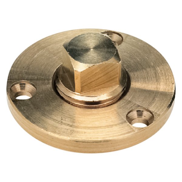Seachoice® - 1/2" NPT Bronze Flange & Drain Plug, Bulk