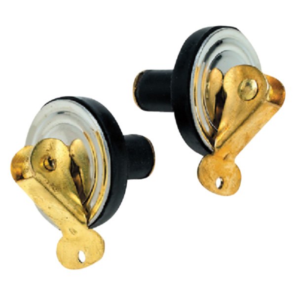 Seachoice® - 5/8" D Brass Snap-Lock Deck And Baitwell Plug, 2 Pieces