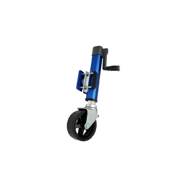 Seachoice® - 1800 lb Blue Aluminum Trailer Jack with 7-5/8" D Wheel & 10" Travel