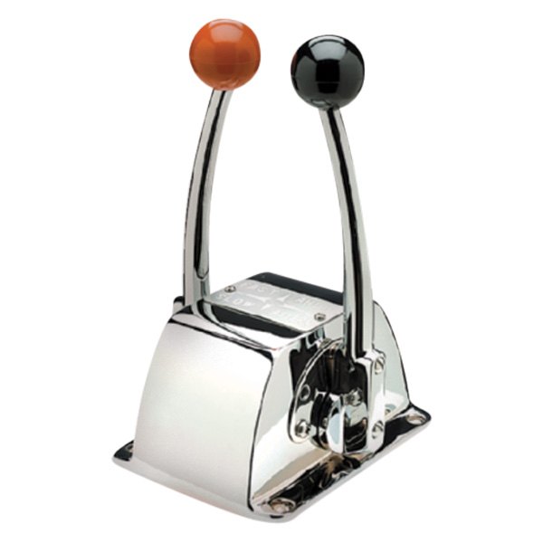 Seachoice® - Chrome Plated Brass Top Mount Dual Control Station
