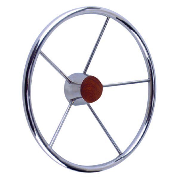 Seachoice® - Destroyer Series 15" Dia. Stainless Steel Steering Wheel