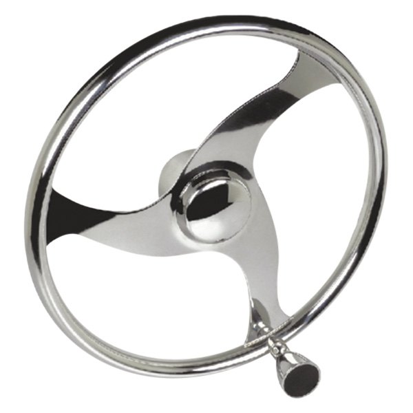 Seachoice® - 13-1/2" Dia. Stainless Steel Steering Wheel