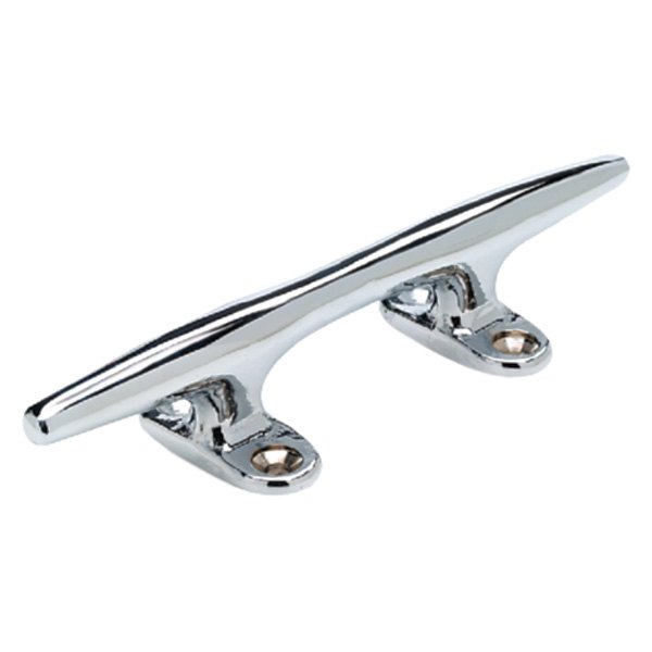 Seachoice® - 5-1/2" L x 1-1/4" H Chrome Plated Brass Open Base Herreshoff Yacht Cleat