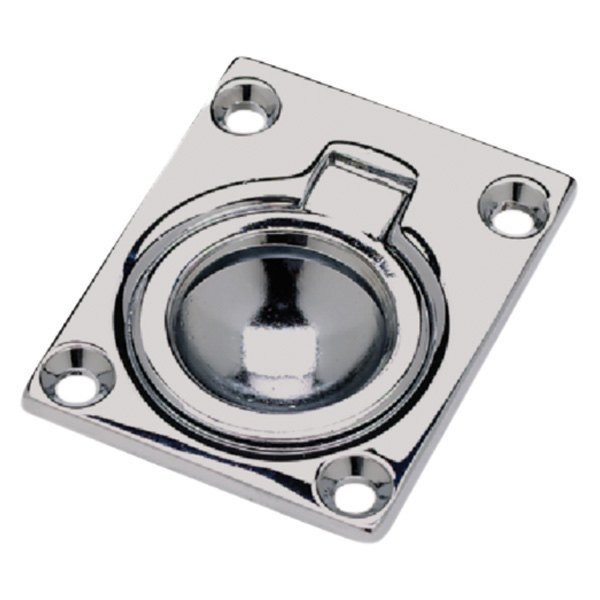 Seachoice® - 1-1/2" L x 1-3/4" W Chrome Plated Flush Ring Pull
