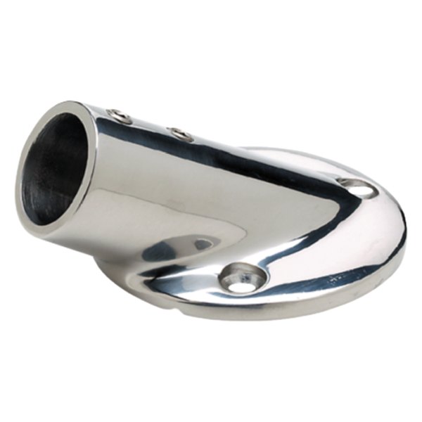 Seachoice® - 30° Stainless Steel Round Rail Base Fitting for 7/8" O.D. Tube