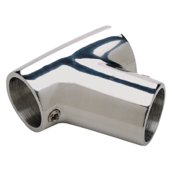 Seachoice® - 60° Stainless Steel Rail Tee Fitting for 7/8" O.D. Tube
