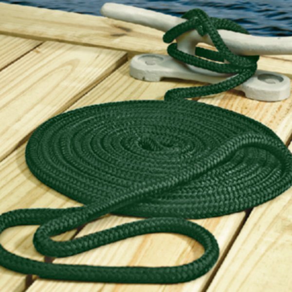  Seachoice® - 1/2" D x 25' L Teal Nylon Double Braid Dock Line