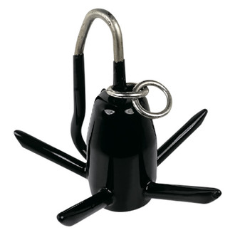 Seachoice® 41460 - 18 lb Black Painted Iron Richter Anchor