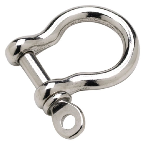 Seachoice® - 3/16" Stainless Steel Screw Pin Anchor Bow Shackle, 1 Piece, Card
