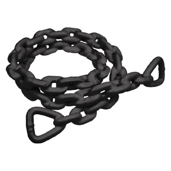 Seachoice® - 1/4" D x 4' L Black PVC-Coated Galvanized Steel Lead Anchor Chain with Oversized Links