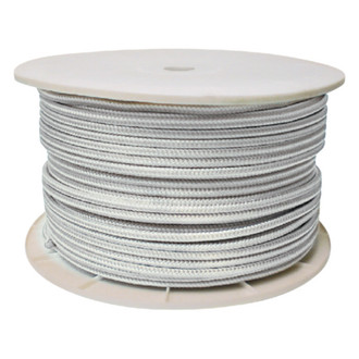 Seachoice® - 3/8" D x 600' L White Nylon Double Braid Multi-Purpose Line Spool