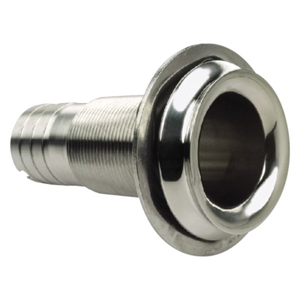 Seachoice® - 1-7/8" Hole Stainless Steel Mega-Flow Dripless Thru-Hull Fitting for 1-1/8" D Hose