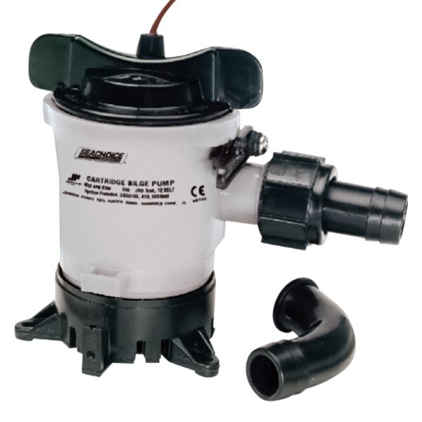 Seachoice® - 12 V 750 GPH Electric Impeller Submersible Bilge Pump with Float Switch