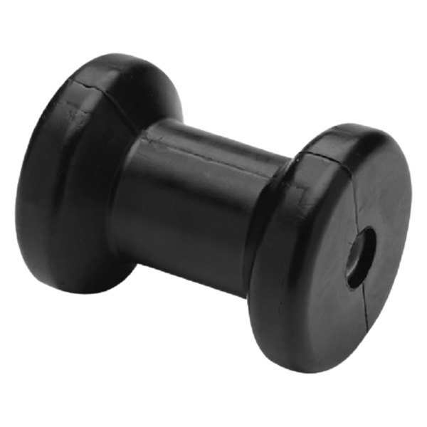 SEACHOICE 56190 Molded Spool Roller with Plastic Sleeve â€“ Black Rubber â€“ 5 Inches Wide â€“ 5/8 Inch ID Hole One Size