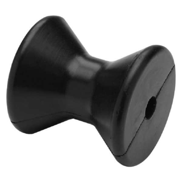 Seachoice® - 4" L Black Rubber Bow Roller for 1/2" Shaft, Bulk