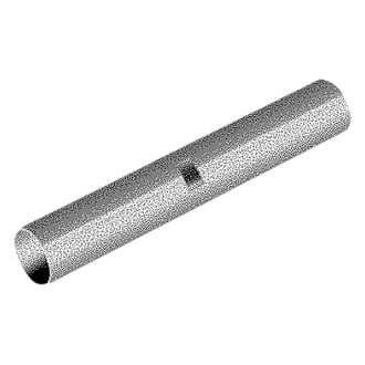 Seachoice® 50-61641 - 12-10 AWG Seamless Butt Splice, 100 Pieces