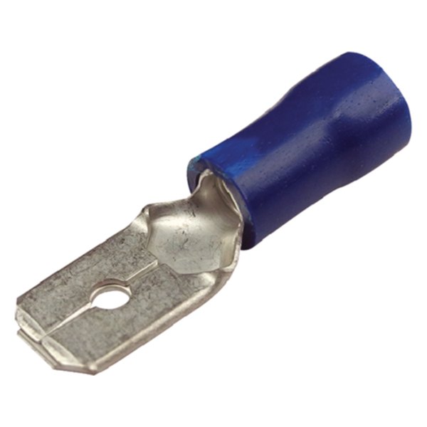 Seachoice® - 16-14 AWG Blue Vinyl Male Snap Plug, 100 Pieces