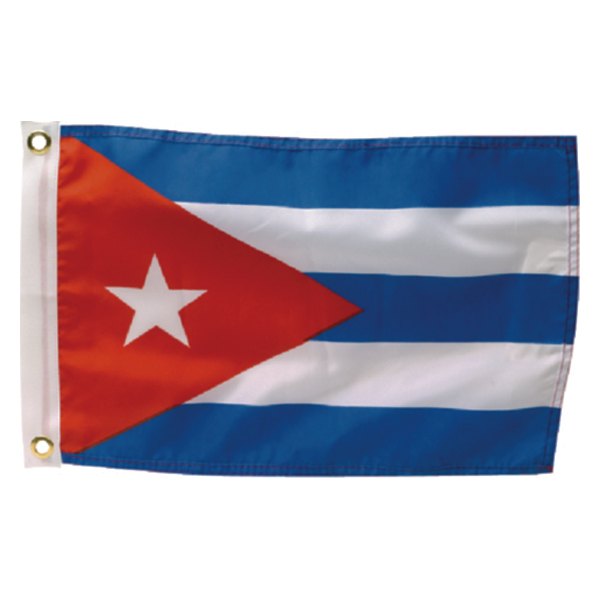 Seachoice® - 12" x 18" Nylon "Cuba" National Flag