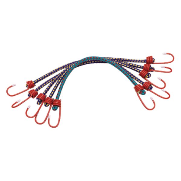 Seachoice® - 18" L Elastic Bungee Cords, 5 Pieces