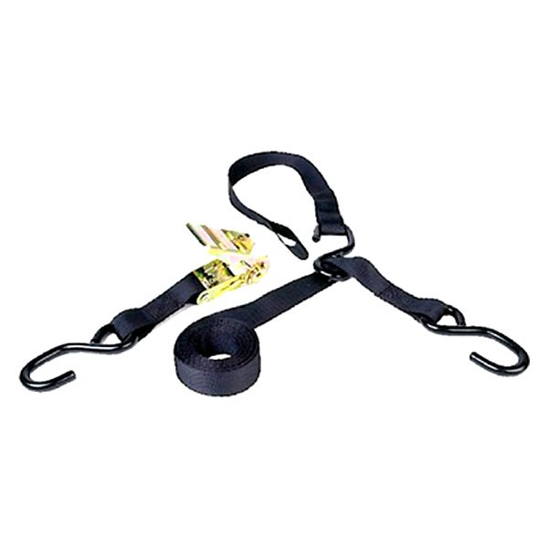 Seachoice® - 8' L x 1" W Triple Hook Ratchet Tie-Down Strap with Hook End