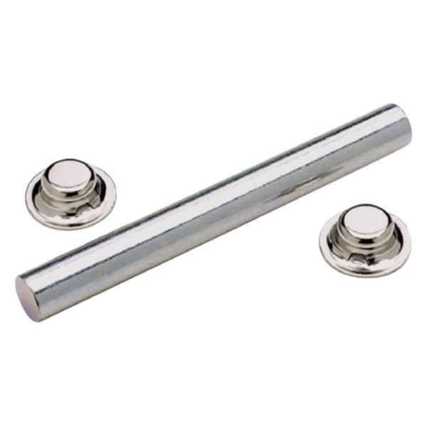 Seachoice® - 4-3/8" L x 1/2" D Zinc Plated Steel Roller Shaft with Pal Nuts
